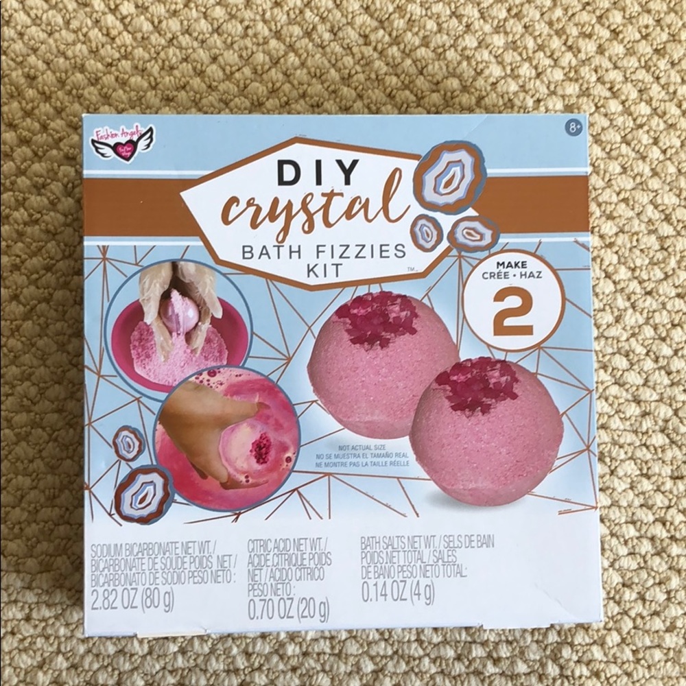 Diy Crystal Bath Bomb Kit